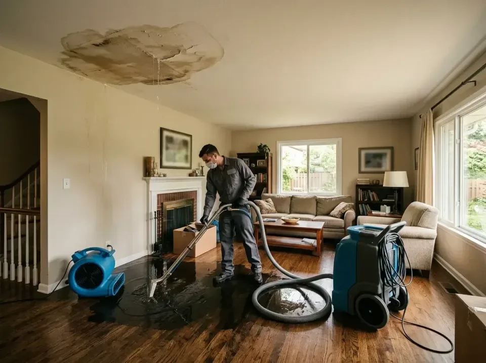 attic-pipe-burst-ceiling-drip-008 — frequently asked questions, Water Damage Restoration & Carpet Care in Linden, AL